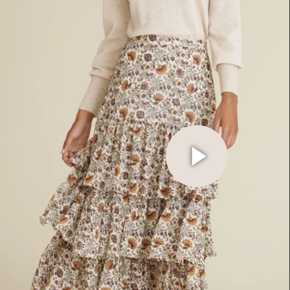 VERONICA BEARD SHAILENE SKIRT Worn By Princess Madeleine